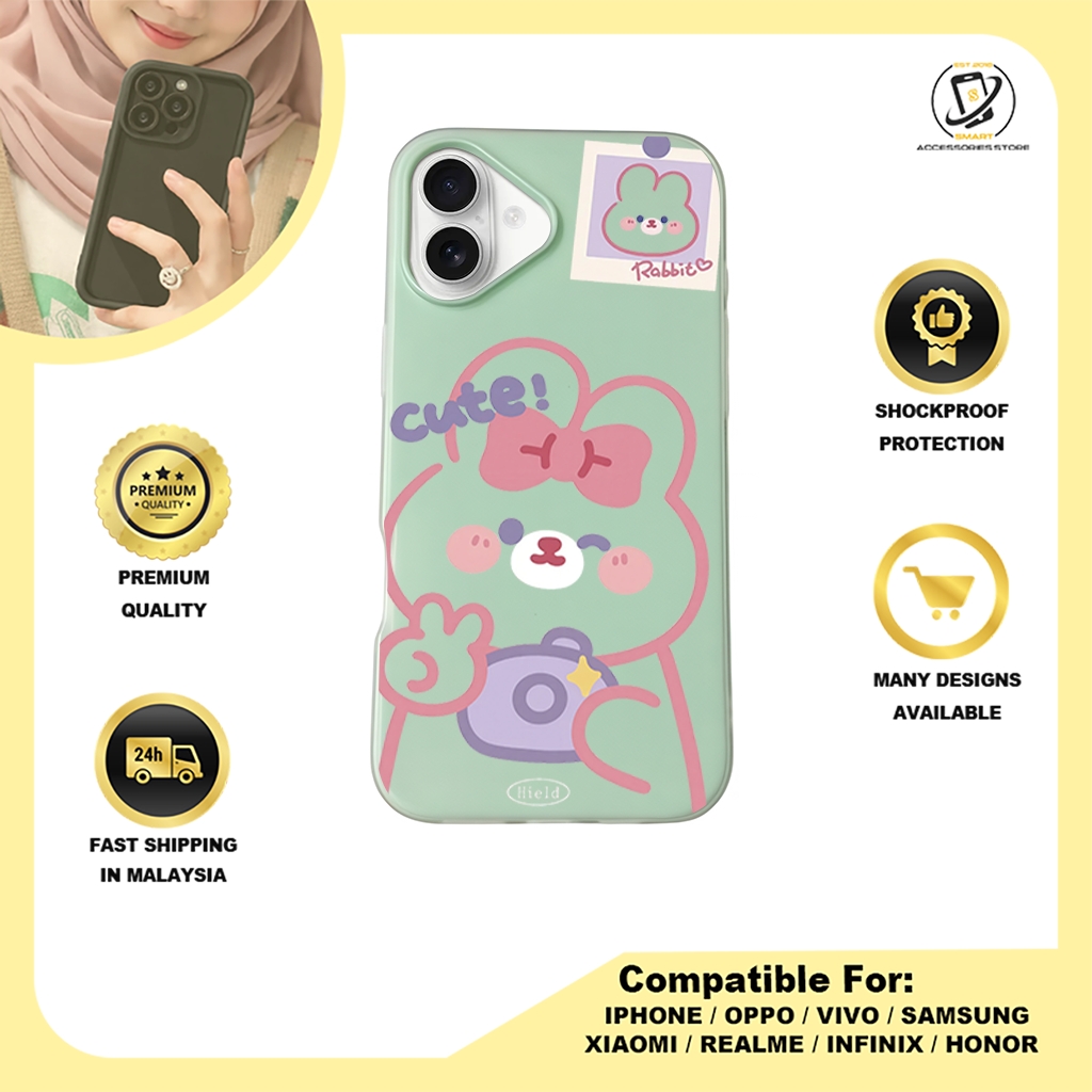 JELLY CASE PHONE FOR IPHONE - DESIGN RABBIT A