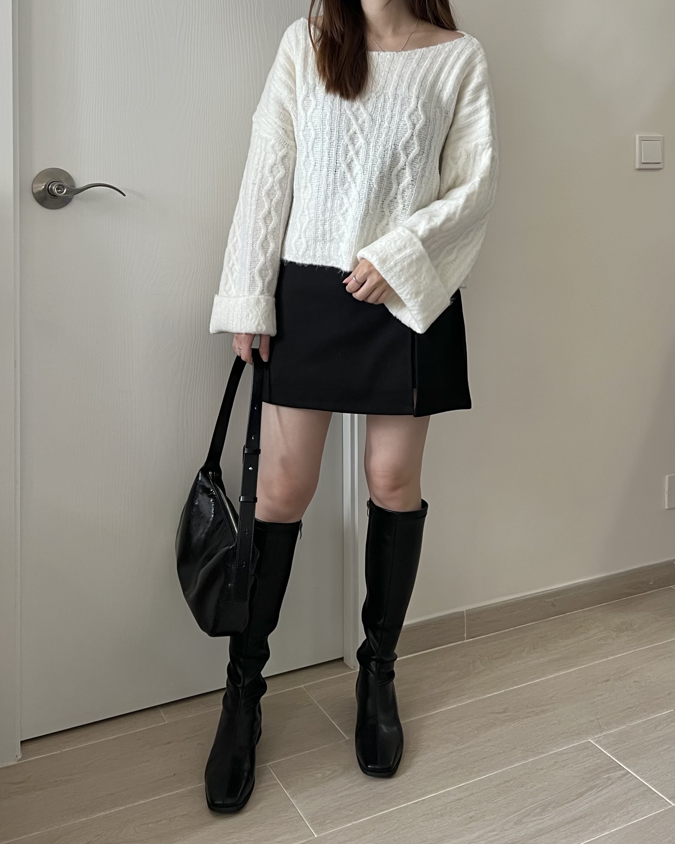 約會溫柔感闊袖上衣 現貨