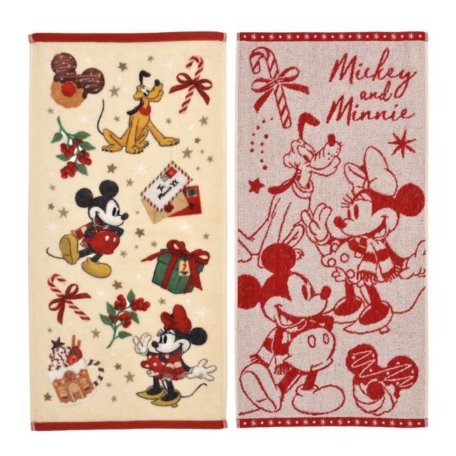 🎀【預訂】 Disney Holiday Gift Towel Set M
