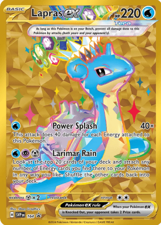 Pokemon TCG Scarlet & Violet Promos - Lapras EX-164