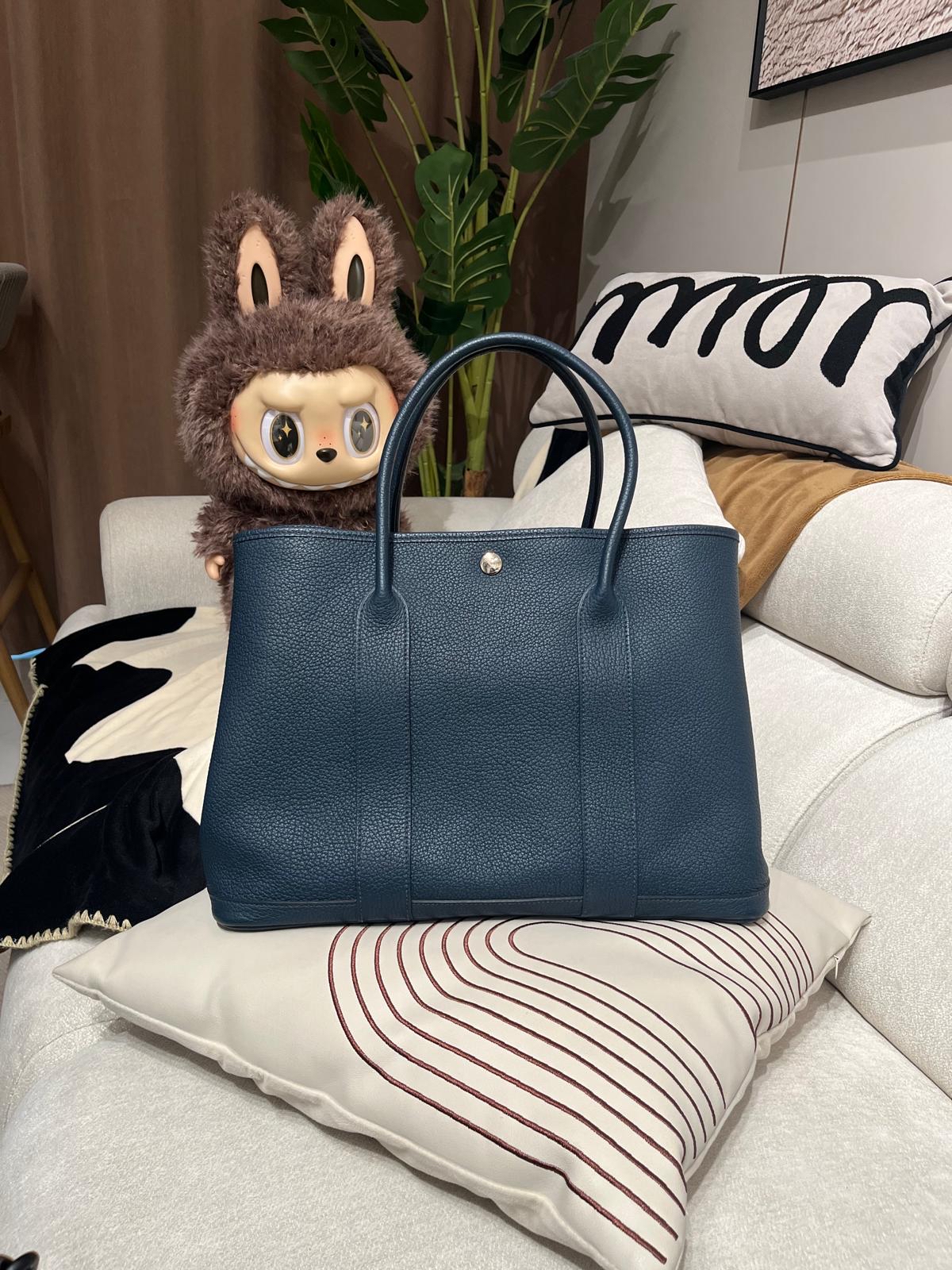 Hermes Garden Party 36 Stamp [R] 100%Authentic, 95%New✅Dust bag✅Box