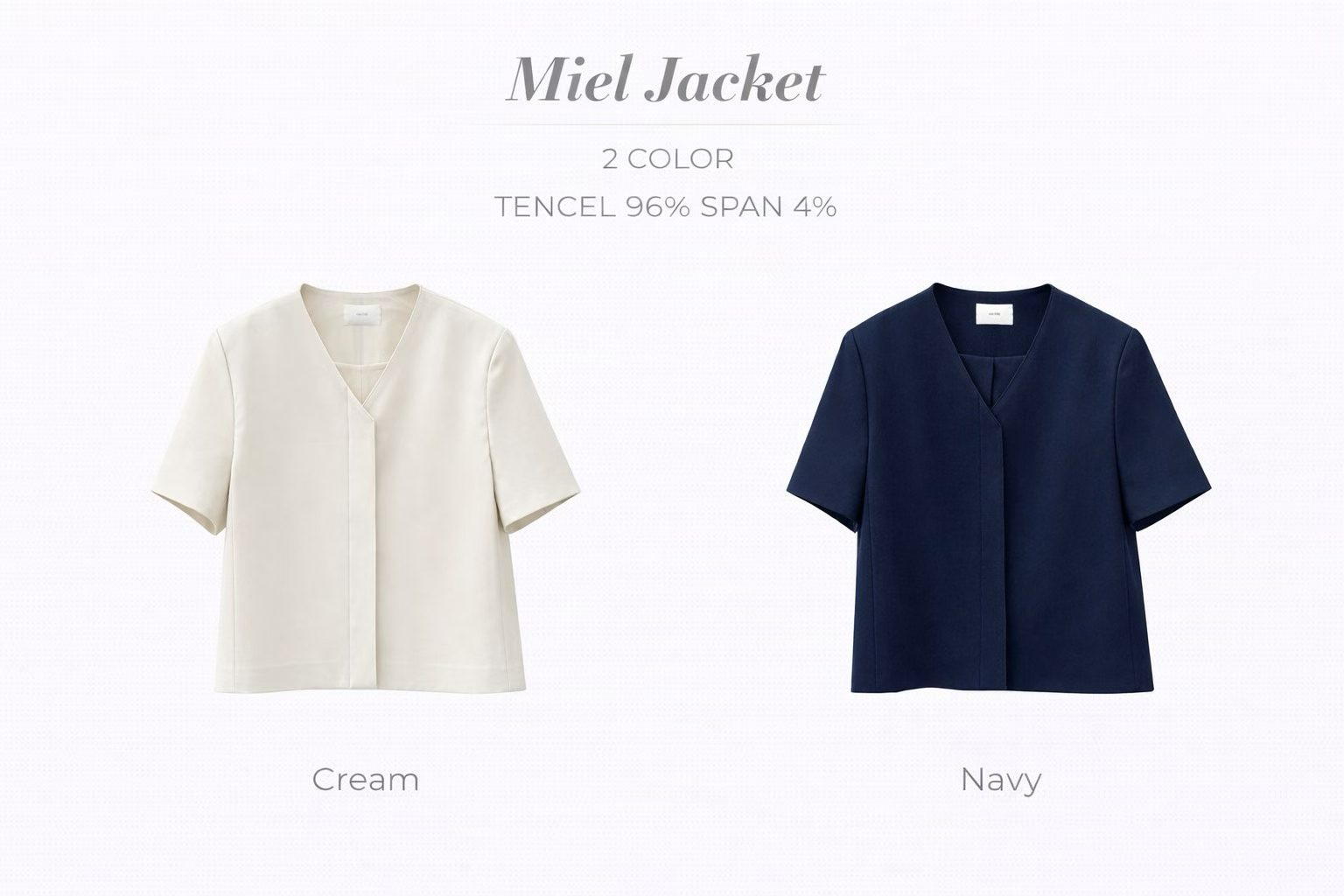 MT18_05 短袖小西外 (2色)