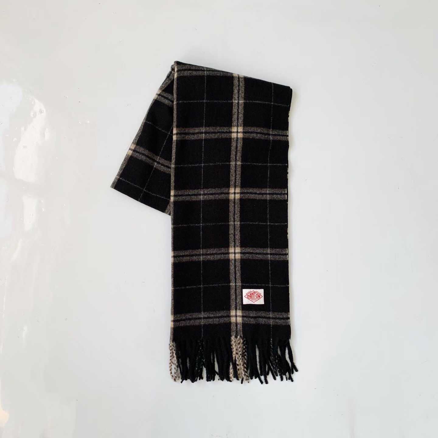 預訂 Danton流蘇羊毛圍巾🧣 [貨號26A1692]