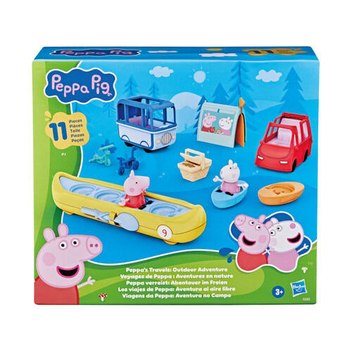 Peppa Pig 粉紅豬小妹 歡樂交通工具玩具套裝
