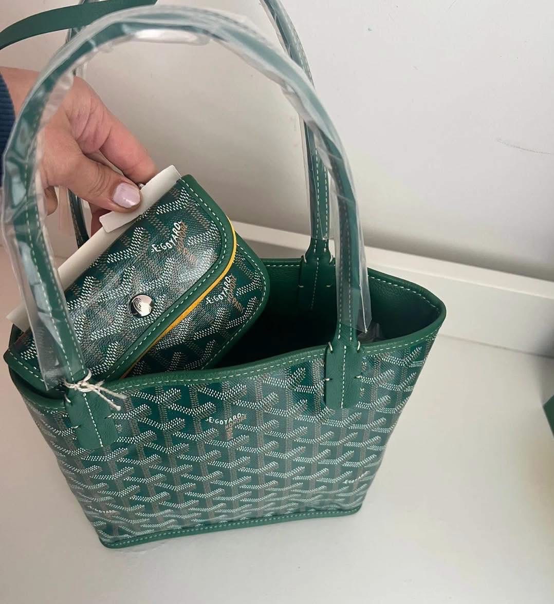 全新 Goyard Anjou Mini tote bag 100%Authentic ,全新Brand New  ✅收據✅booklet✅塵袋