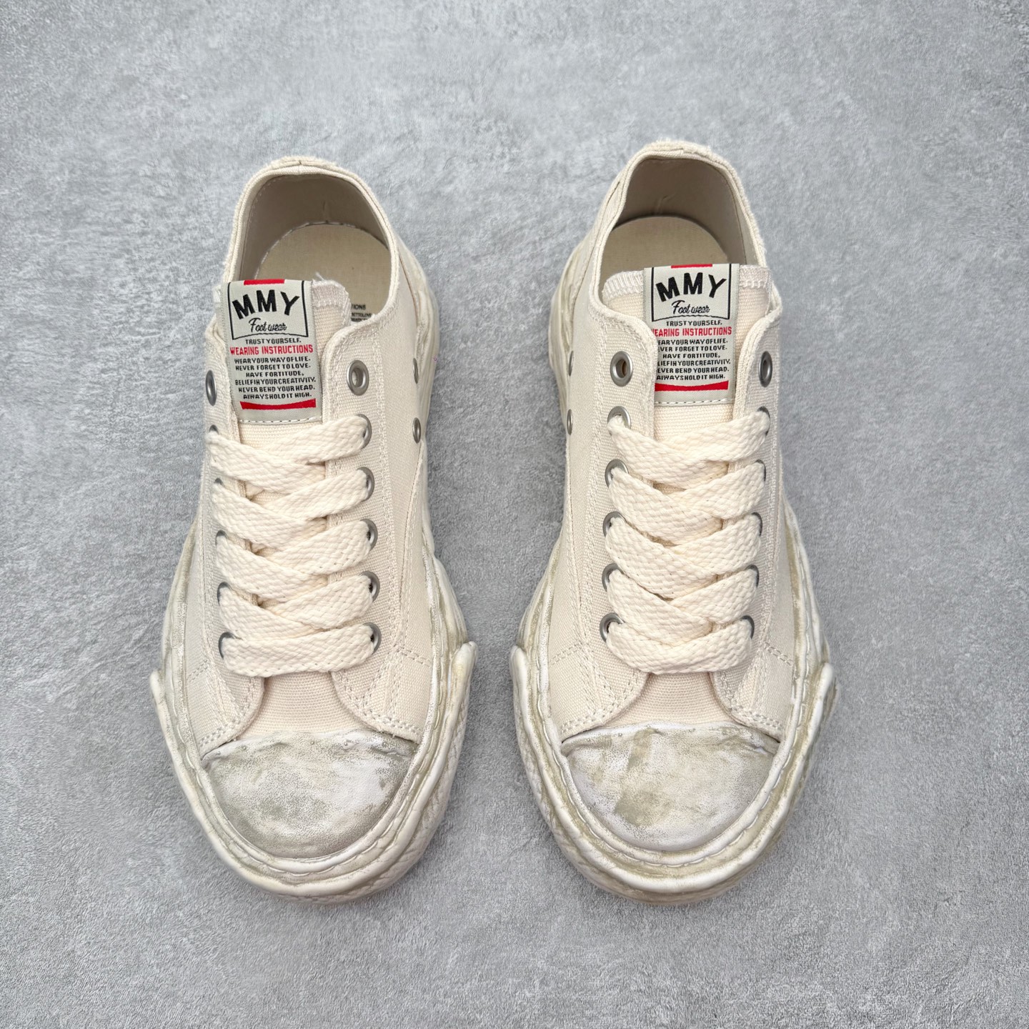 Maison Mihara Yasuhiro MMY Peterson OG Sole Canvas Low-top Sneaker
