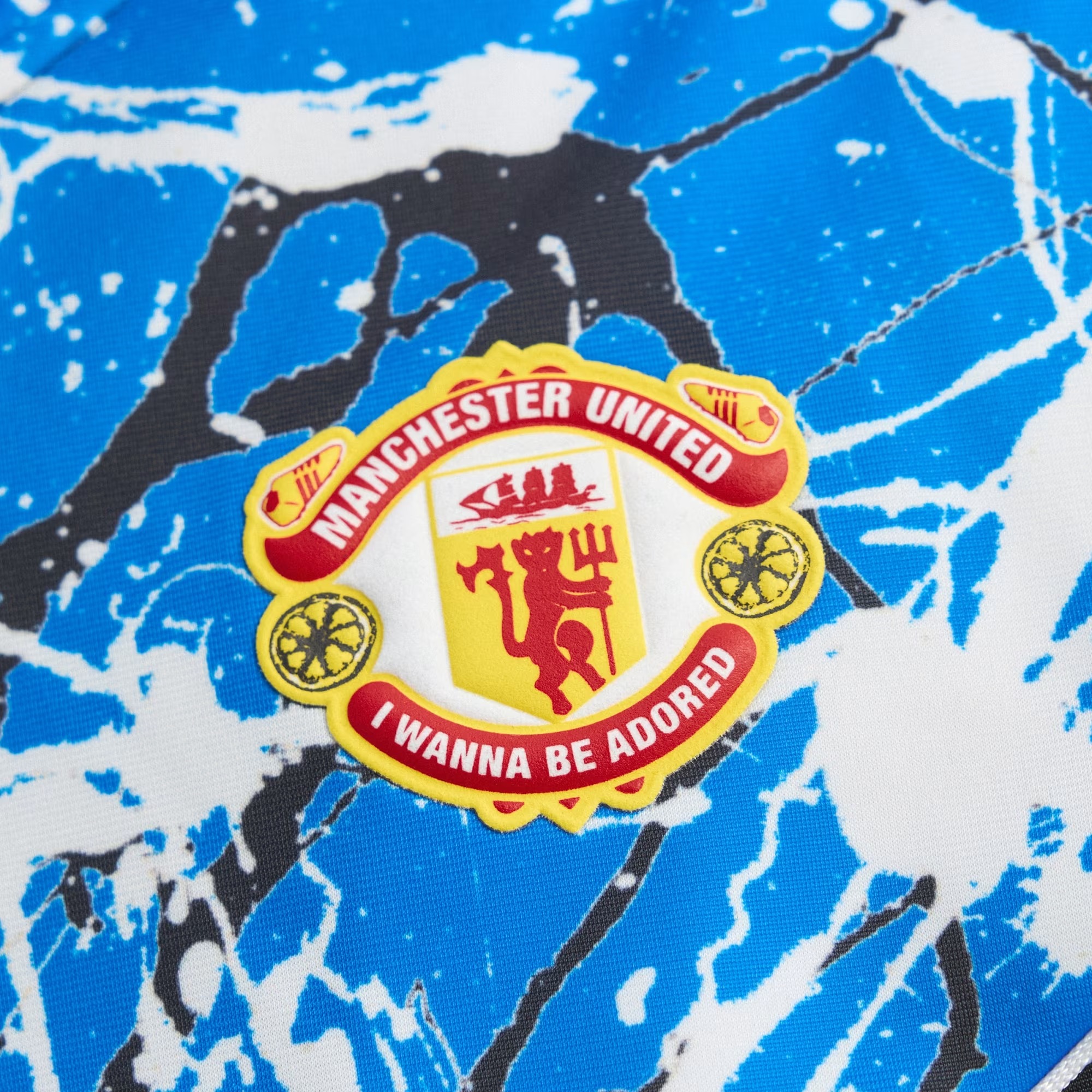 🎶⚽Adidas Manchester United 曼聯 × Stone Roses 進場外套 JZ7094