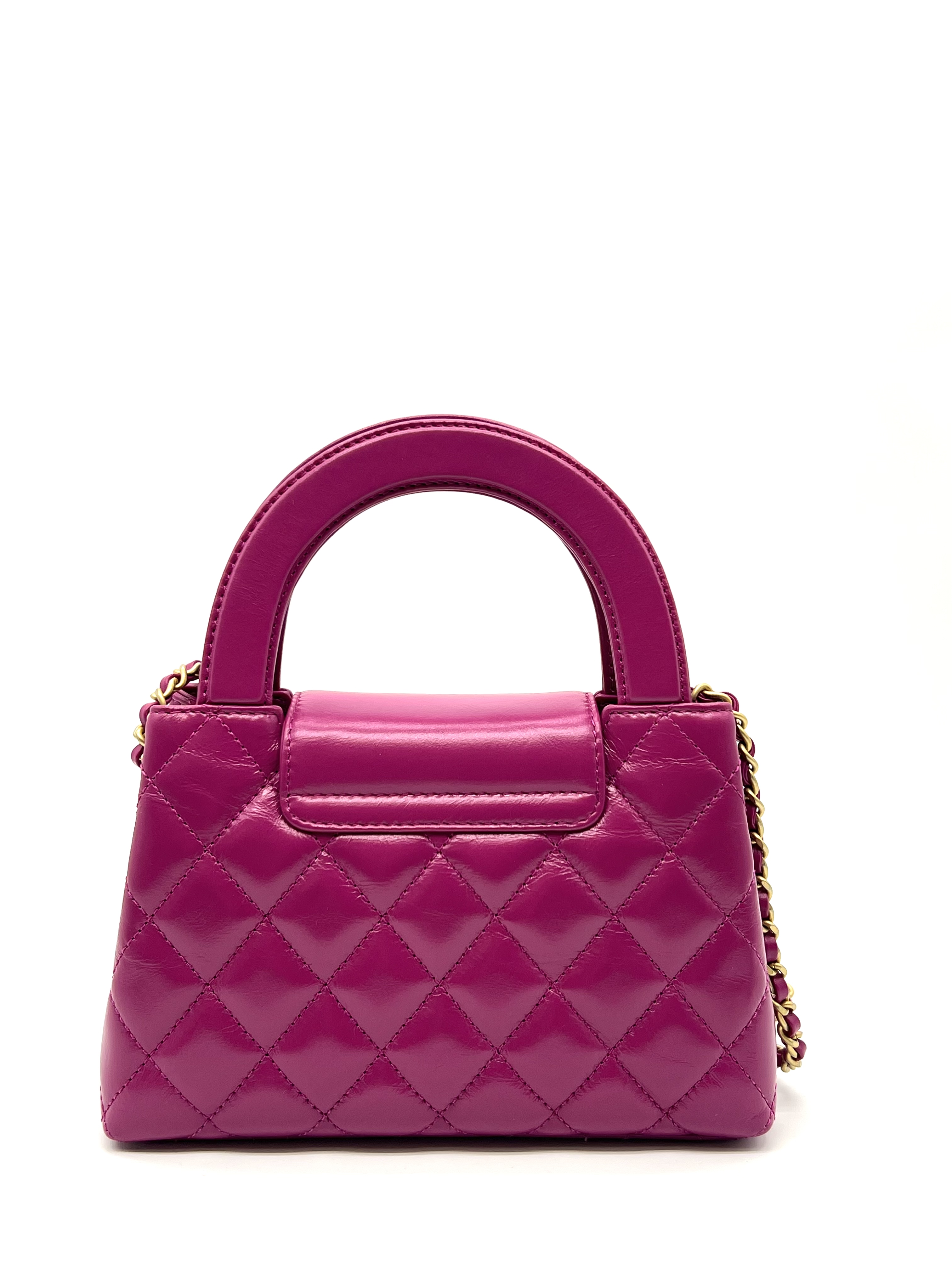 Pre-Owned CHANEL Kelly Mini Top Handle Bag / Product Code: 26051109