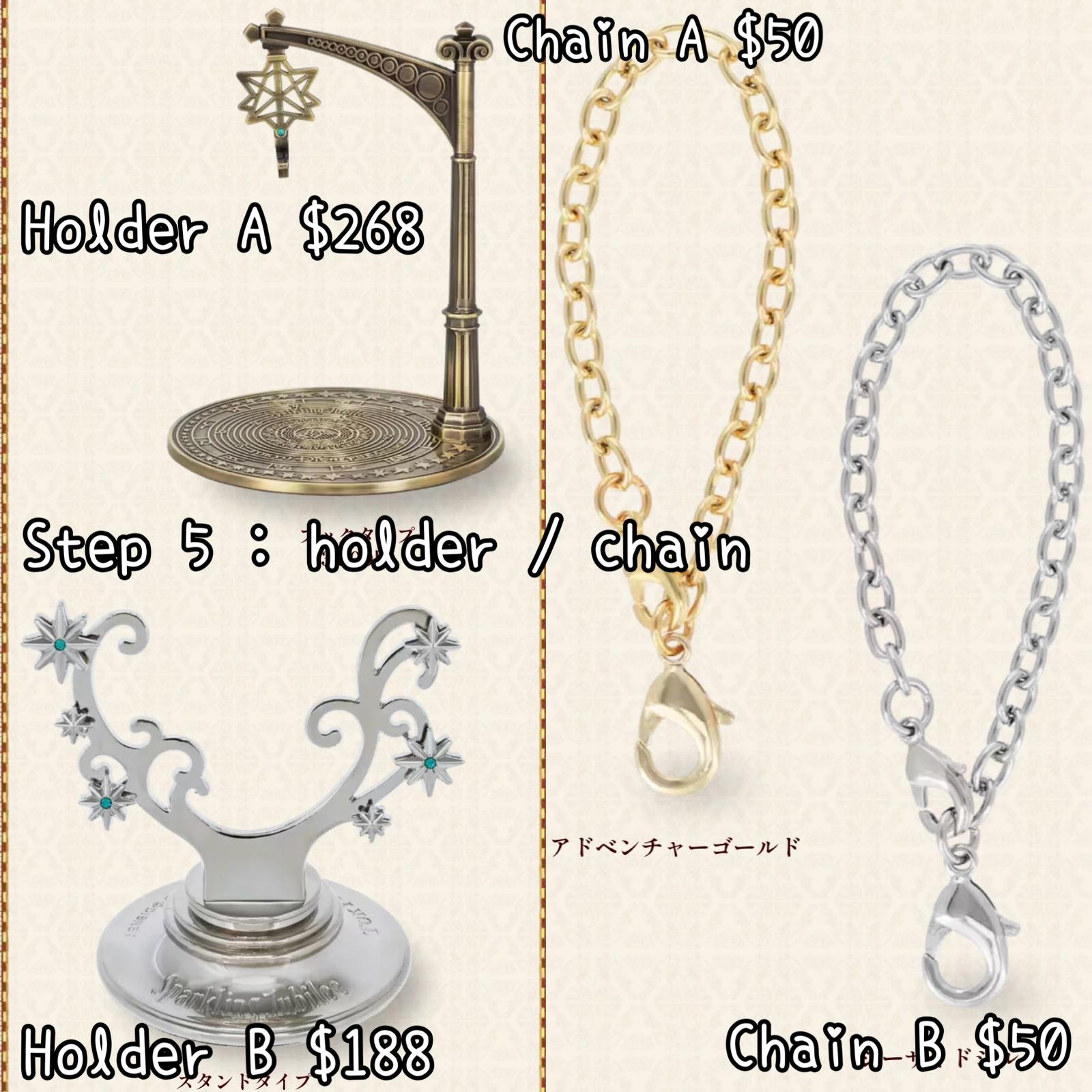 ：《STEP 5》日本：DISNEYLAND園區產品 TOYKO DISNEYSEA 25TH THE JUBILEE JOURNEY 25/5 日本發賣 JUBILEE LOCKET HOLDER CHAIN