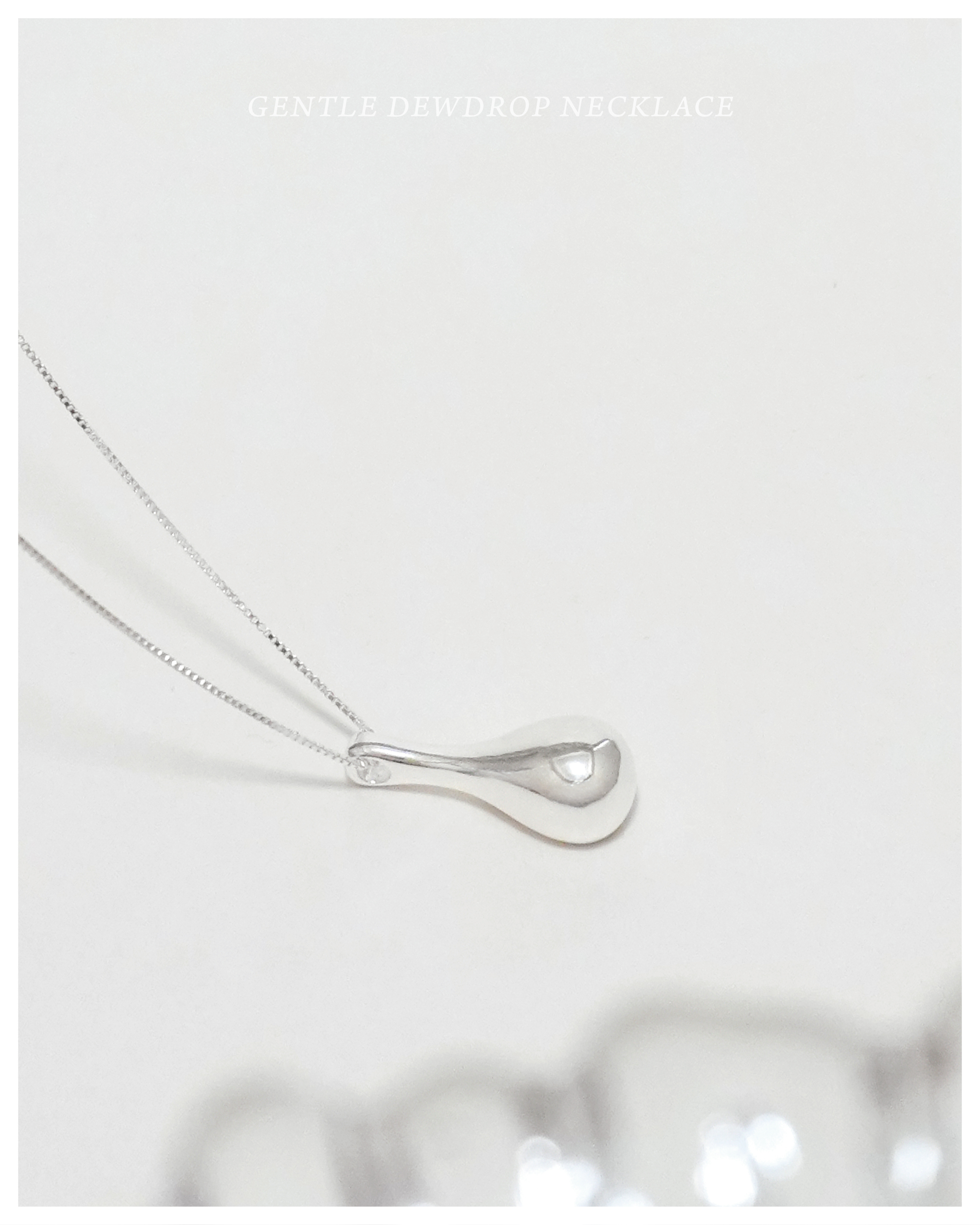 Gentle Dewdrop Necklace