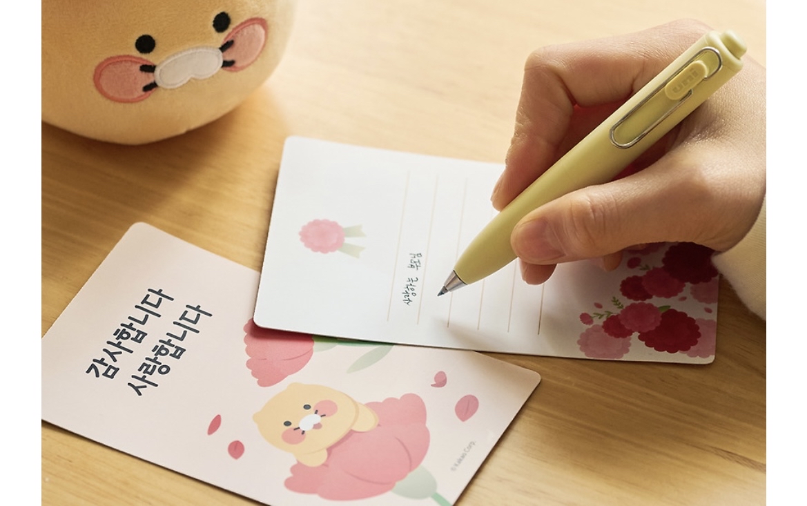 Kakao Friends 春植康乃馨花盆公仔