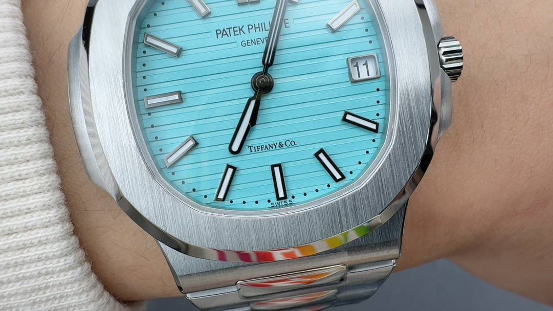 百达翡丽鹦鹉螺蒂芙尼联名款170周年纪念腕表