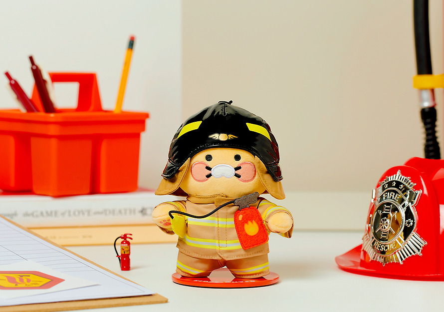 春植 站立 公仔鎖匙扣