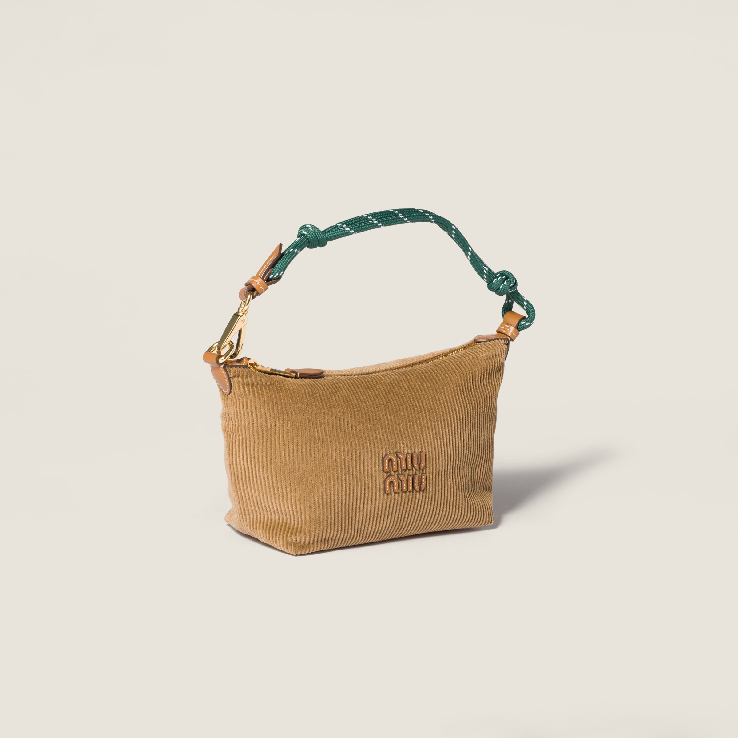 限時優惠‼️MIUMIU 燈芯絨Gabardine pouch Size 18.5x14x10cm