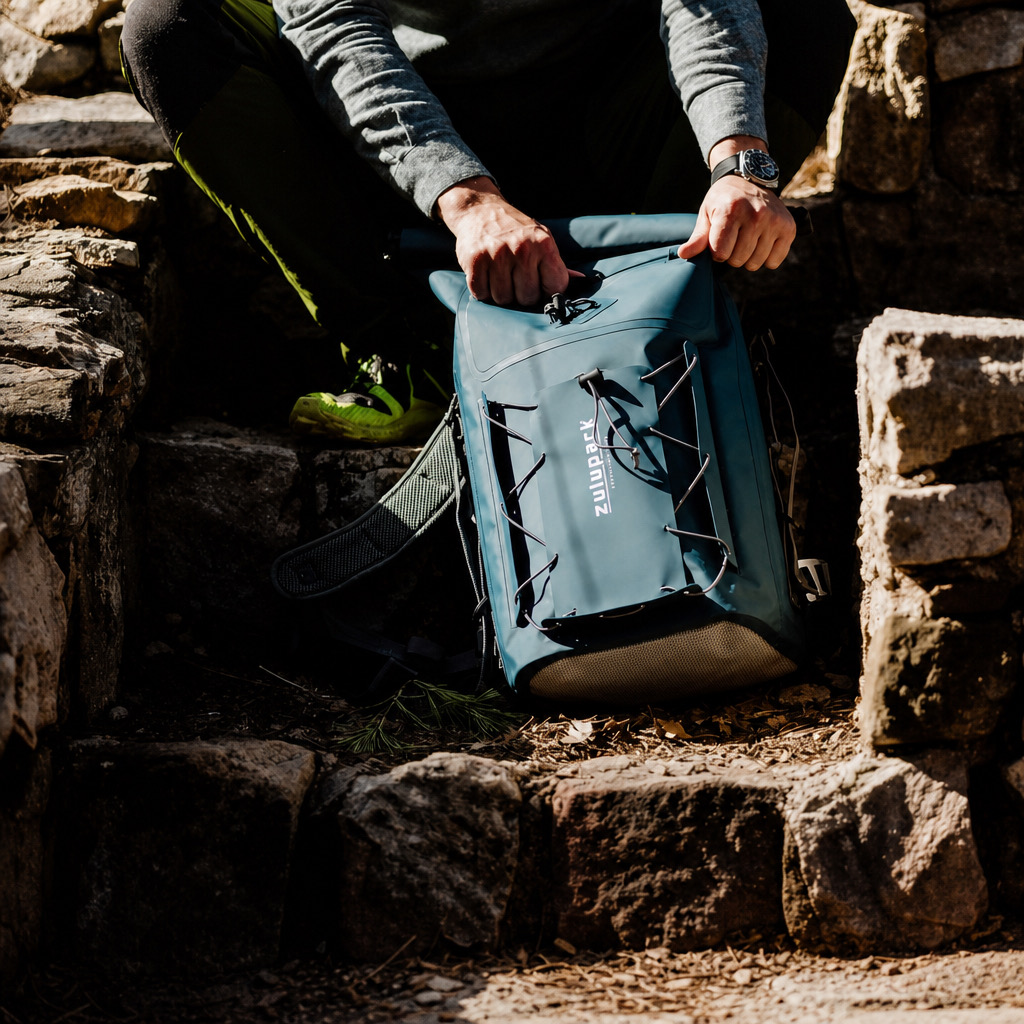 Zulupack TRITON 25L PVC Green Blue