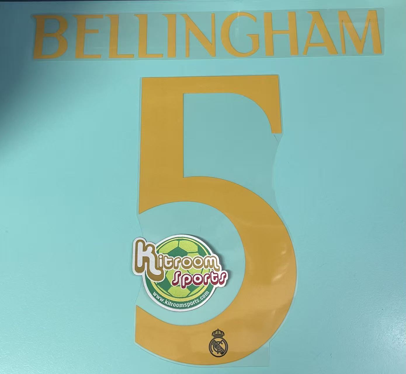 2023-24 Real Madrid Away / 3rd Nameset #5 BELINGHAM