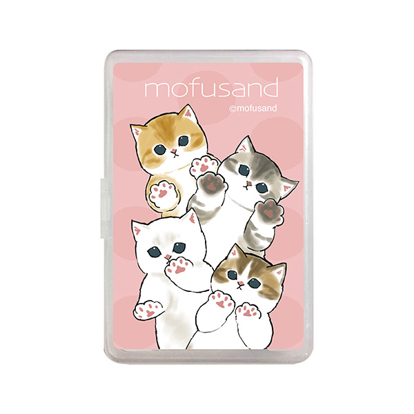 台灣 Mofusand貓咪 鯊魚貓 啤牌