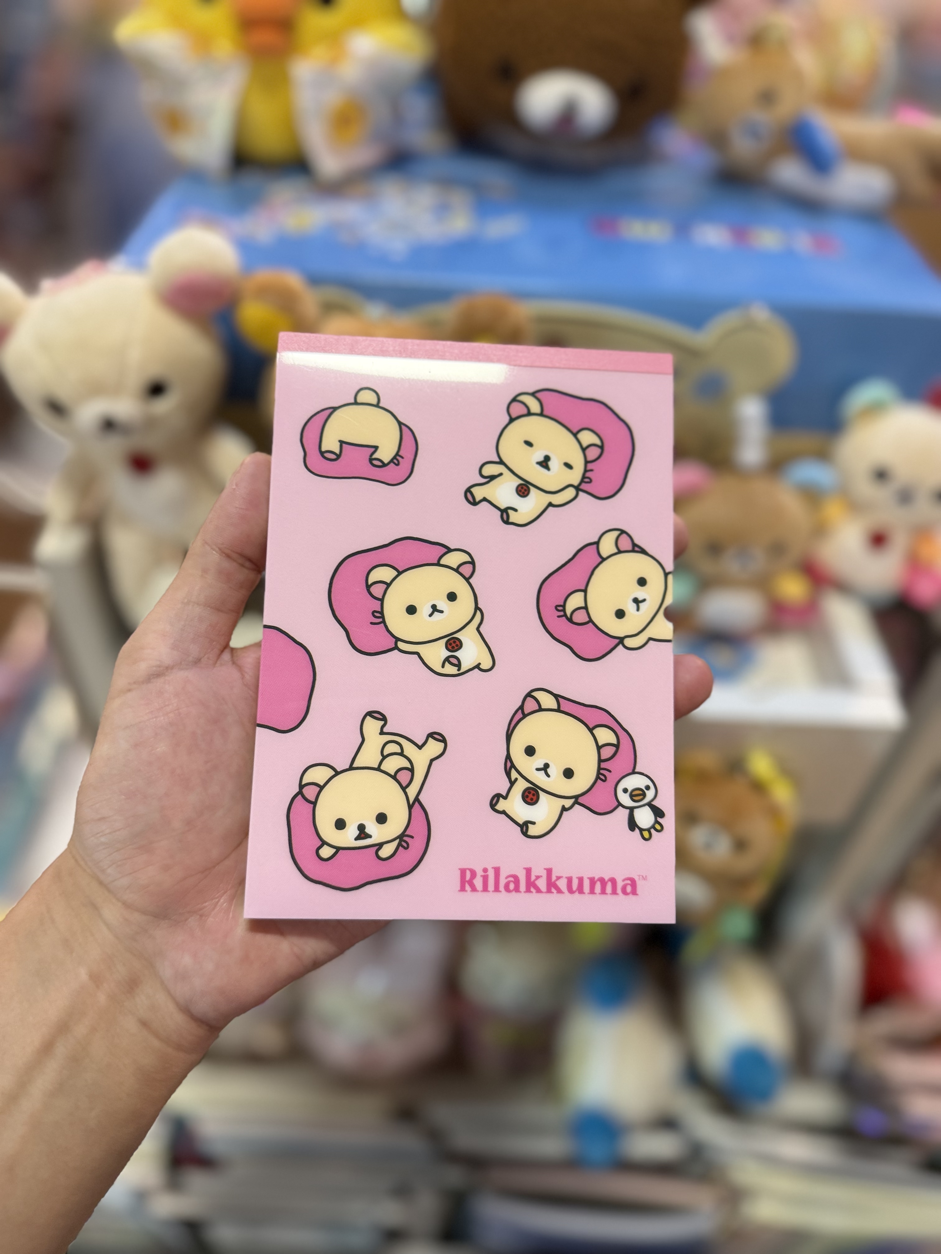 《現貨》全新rilakkuma 元組系列memo簿