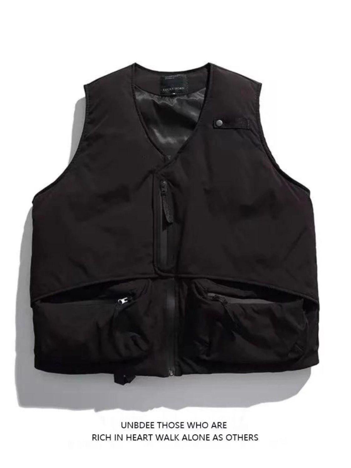 情侶山系背心外套