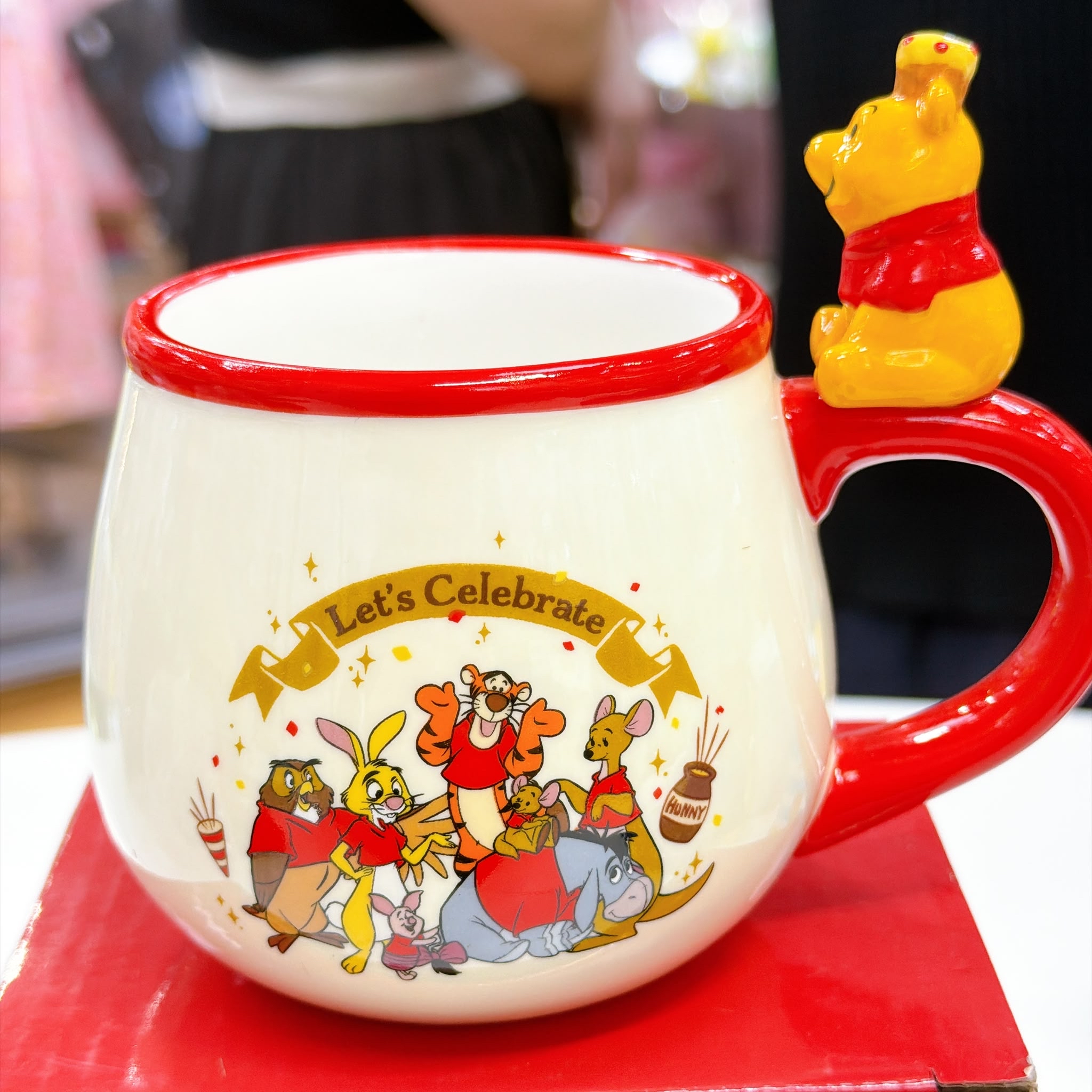 日本直送小熊維尼一百周年陶瓷杯
