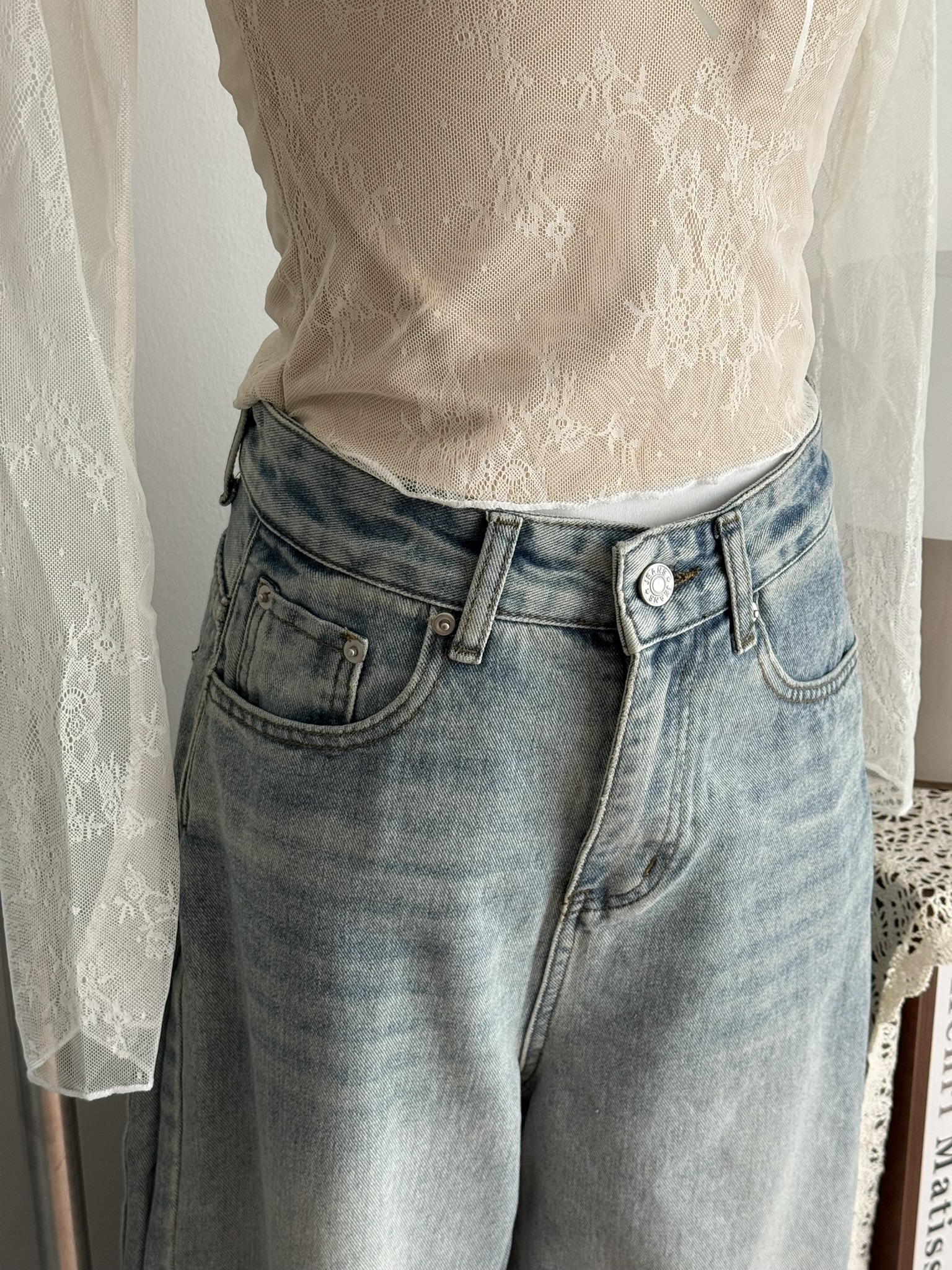 Billie Barrel Jeans | Light Blue