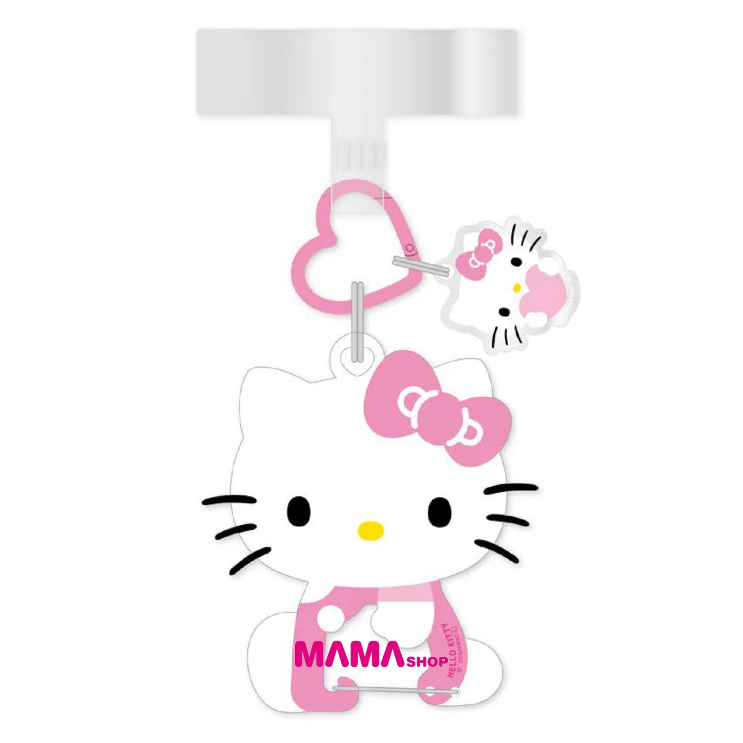 日本直送Sanrio 多功能手機指環連透明登山扣