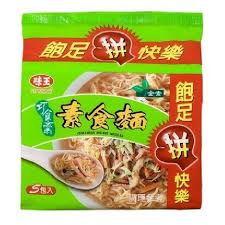 味王-巧食齋素食麵(82x5包)(純素) 410g/ Ve Wong Vege. Instant Noodles(82x5Pack)(Vegan) 410g