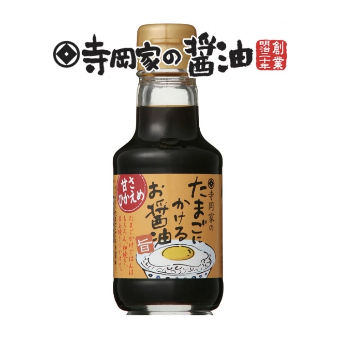 ♻️日本 寺岡家拌蛋甘口醬油 Japan Teraokake Sweet Egg Soy Sauce
