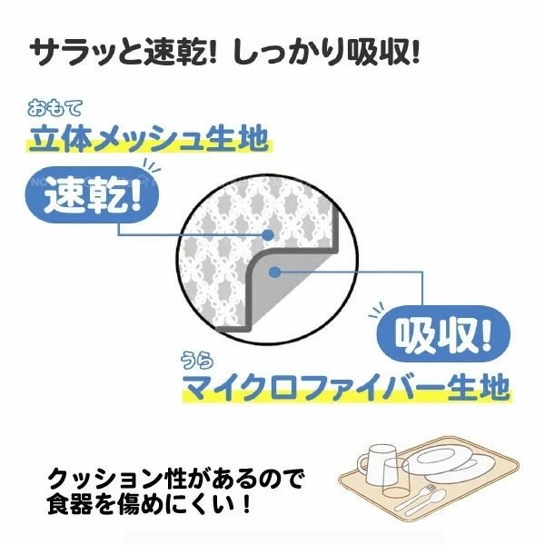 日本進口SKATER廚房吸水墊