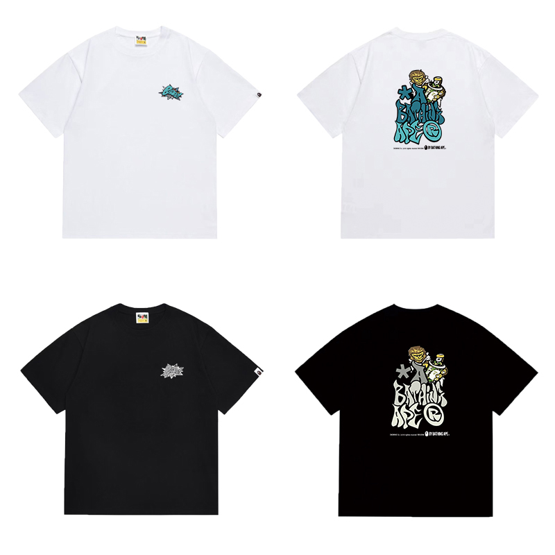 Bape Graffiti Bape Relaxed Fit Tee
