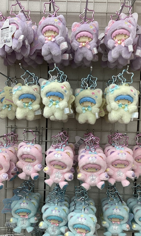 SANRIO LITTLE TWIN STARS 星星扣公仔掛件 - 01260320