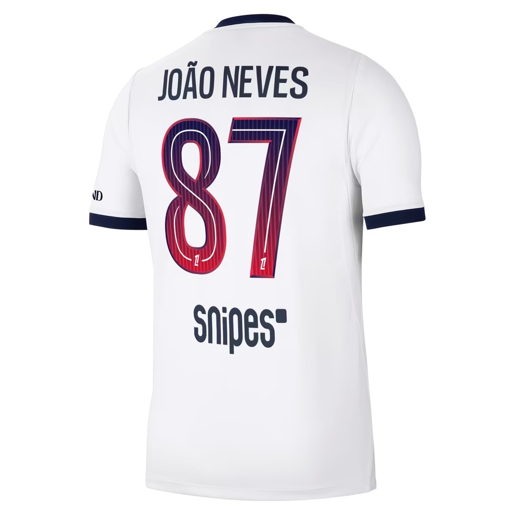 PSG 巴黎聖日門 2026-27 主場/作客/三客球衣聯賽印字 (內有多選，不是球衣)