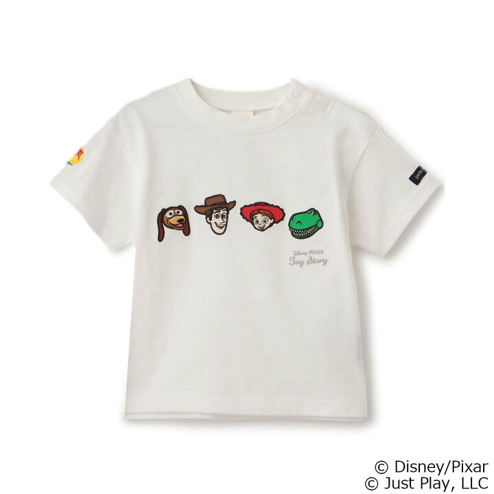 🇯🇵預訂 日本直送🇯🇵Petit Main x Toy Story系列六色人物刺繡貼花短袖T恤