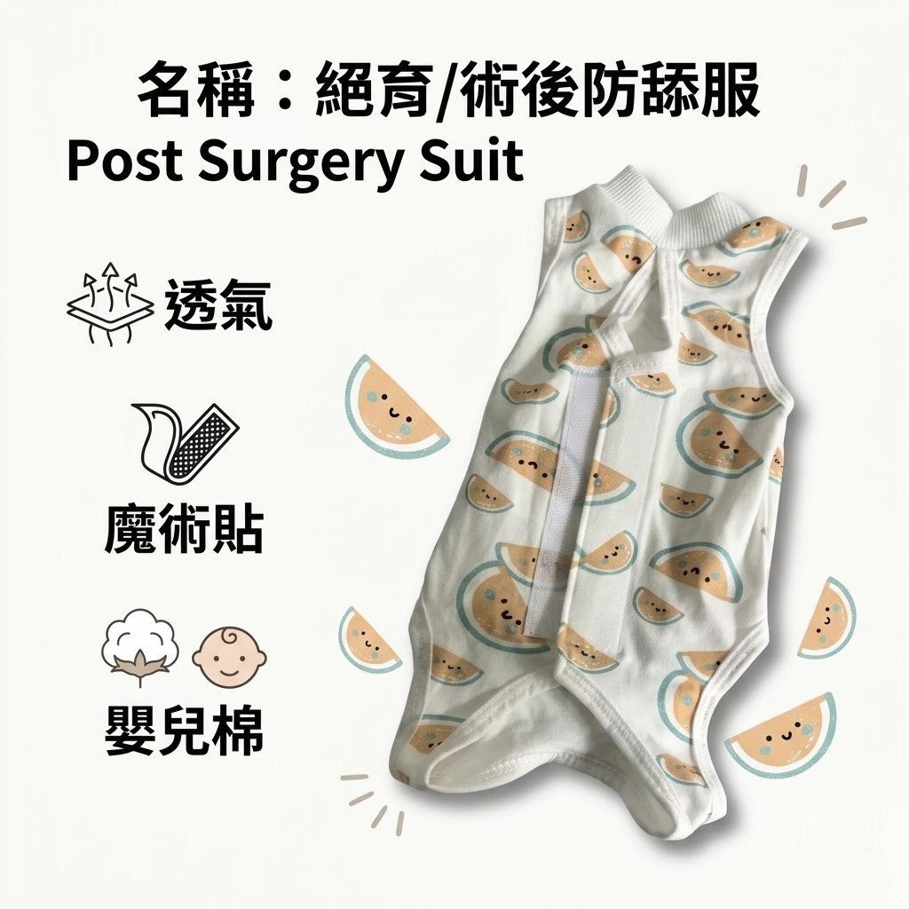寵物絕育術後防舔服 Pet Post Surgery Suit