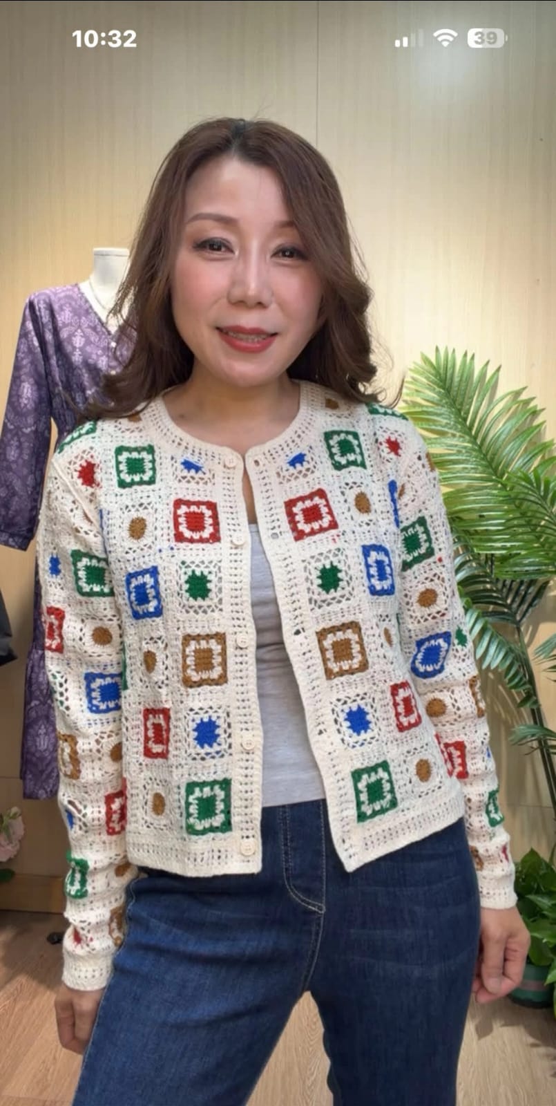03款 勾針外套(38~40寸胸/19.5寸長)