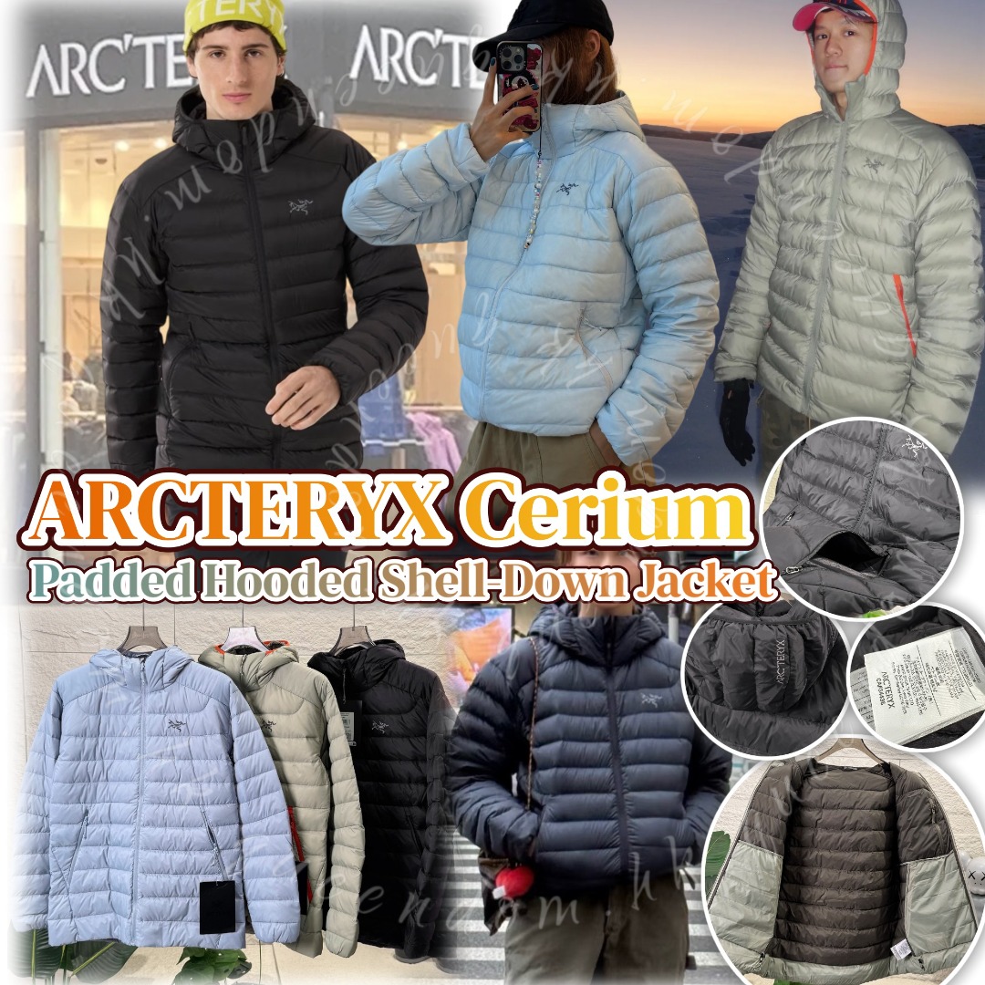 ARCTERYX  Cerium Padded Hooded Shell-Down Jacket 排骨連帽羽絨服
