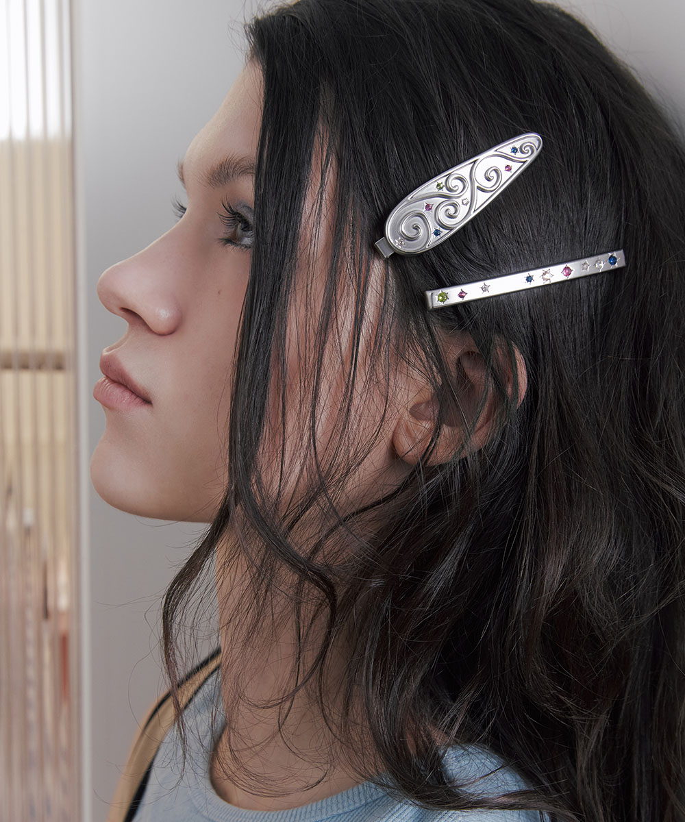 Clor Strass Hairpin Set