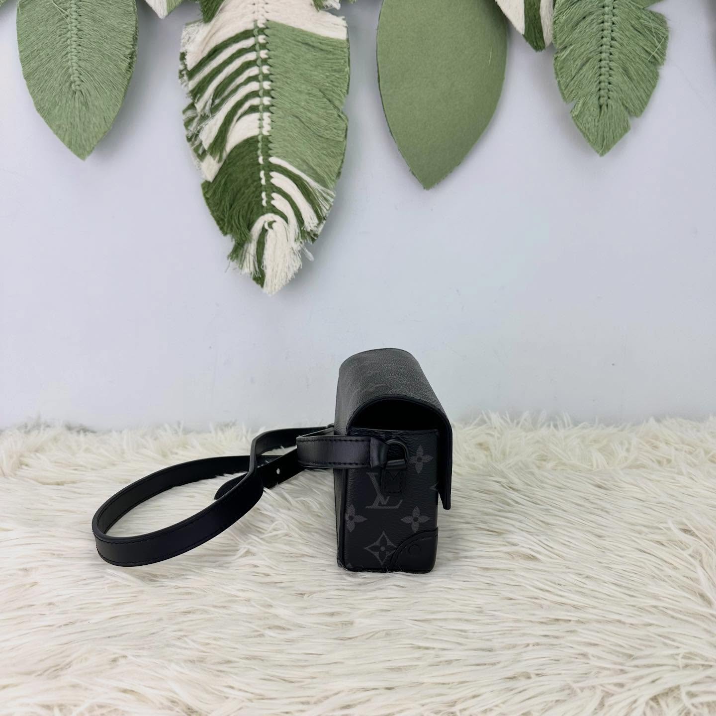 LV 🤍PRE OWNED 黑色老花 Steamer 晶片款 2023年全套有單🖤 