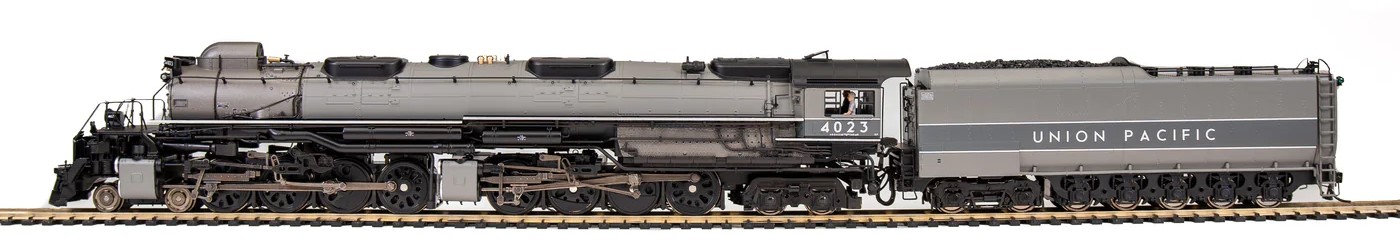 HO 1:87 BROADWAY LIMITED Bigboy Grey #4021 TTG DCC Sound and Smoke