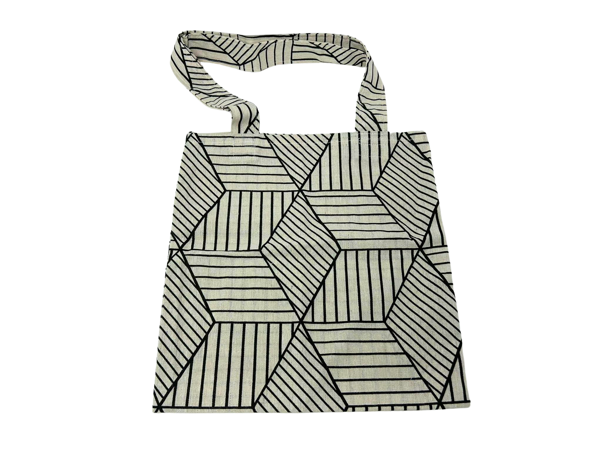 *義賣捐款* 幾何花紋單肩袋 E9