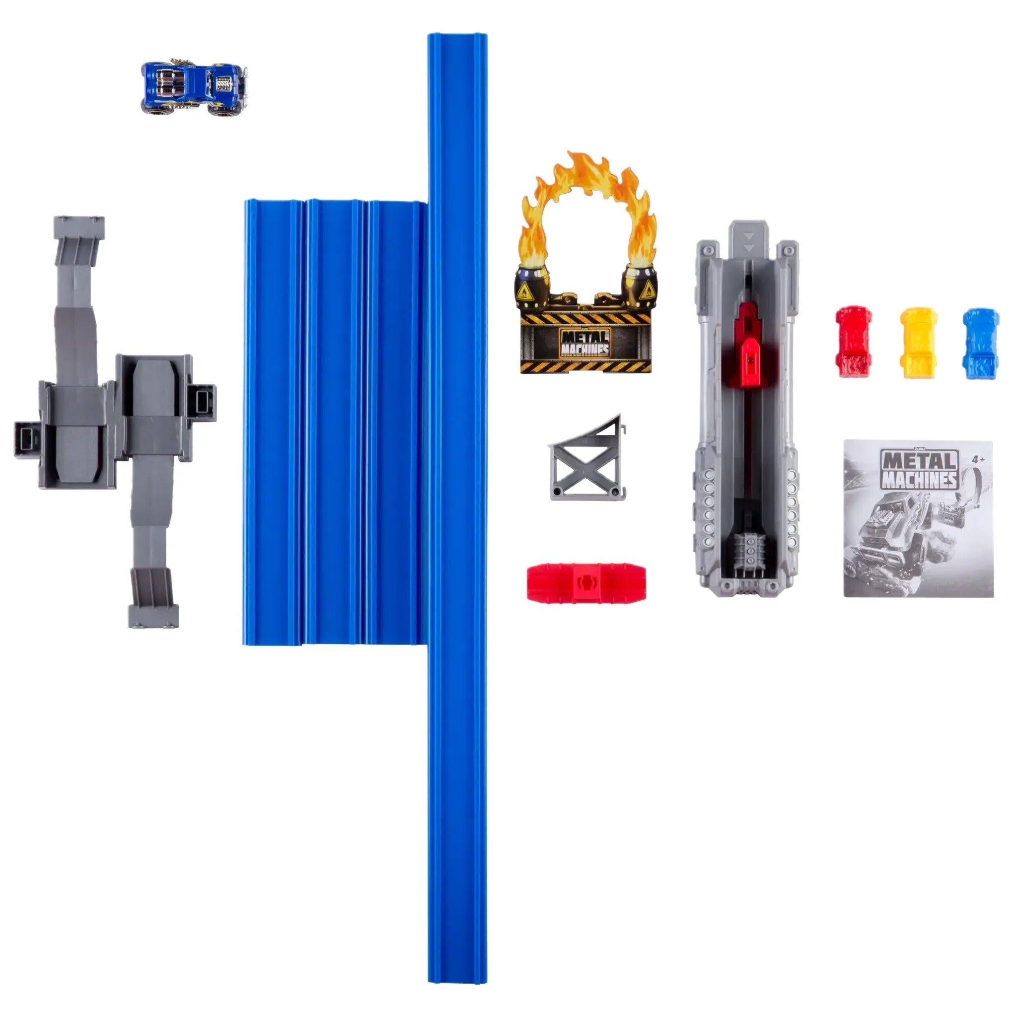 ZURU Metal Machines 賽車軌道 Loop Loop 跳環賽道 發射車套裝 3車版本 兒童車仔玩具