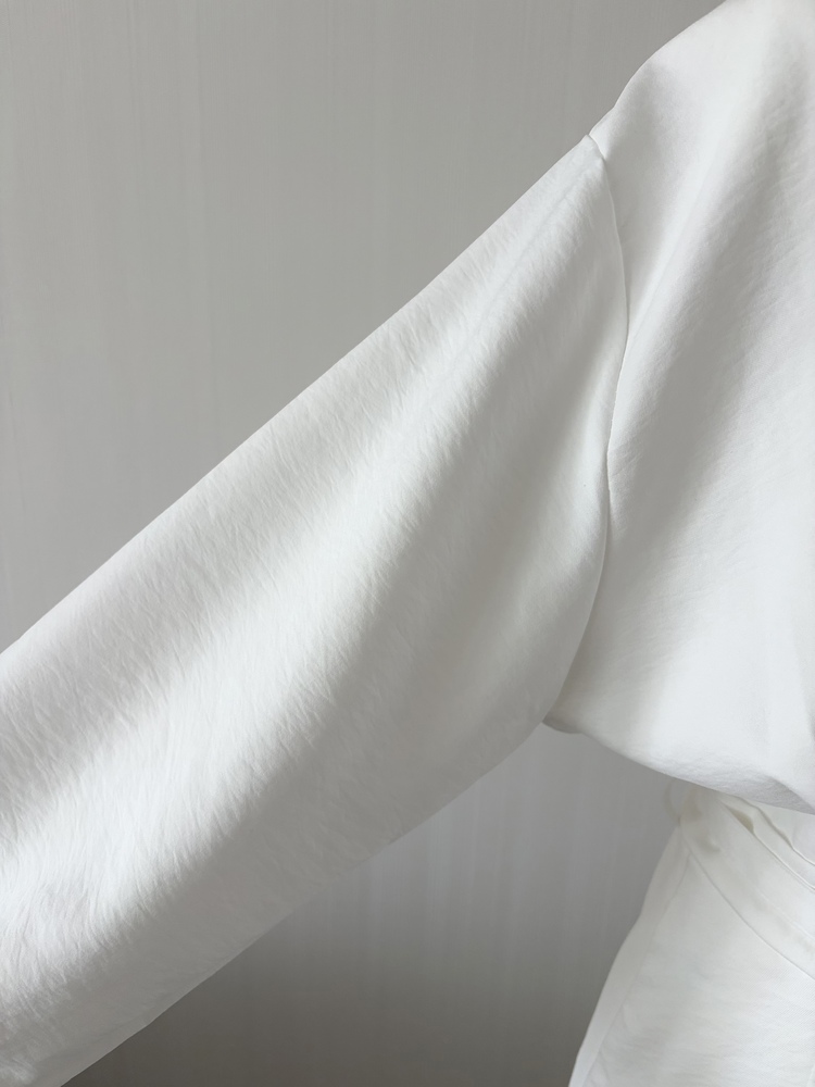 The Madeleine Belted Dress (White)