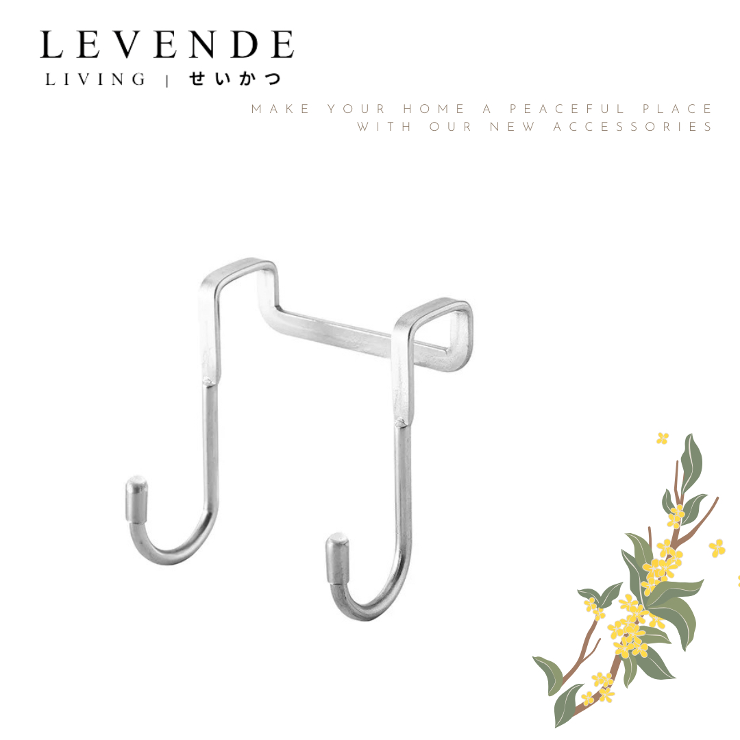 Levende 免打孔櫃門不鏽鋼掛鈎