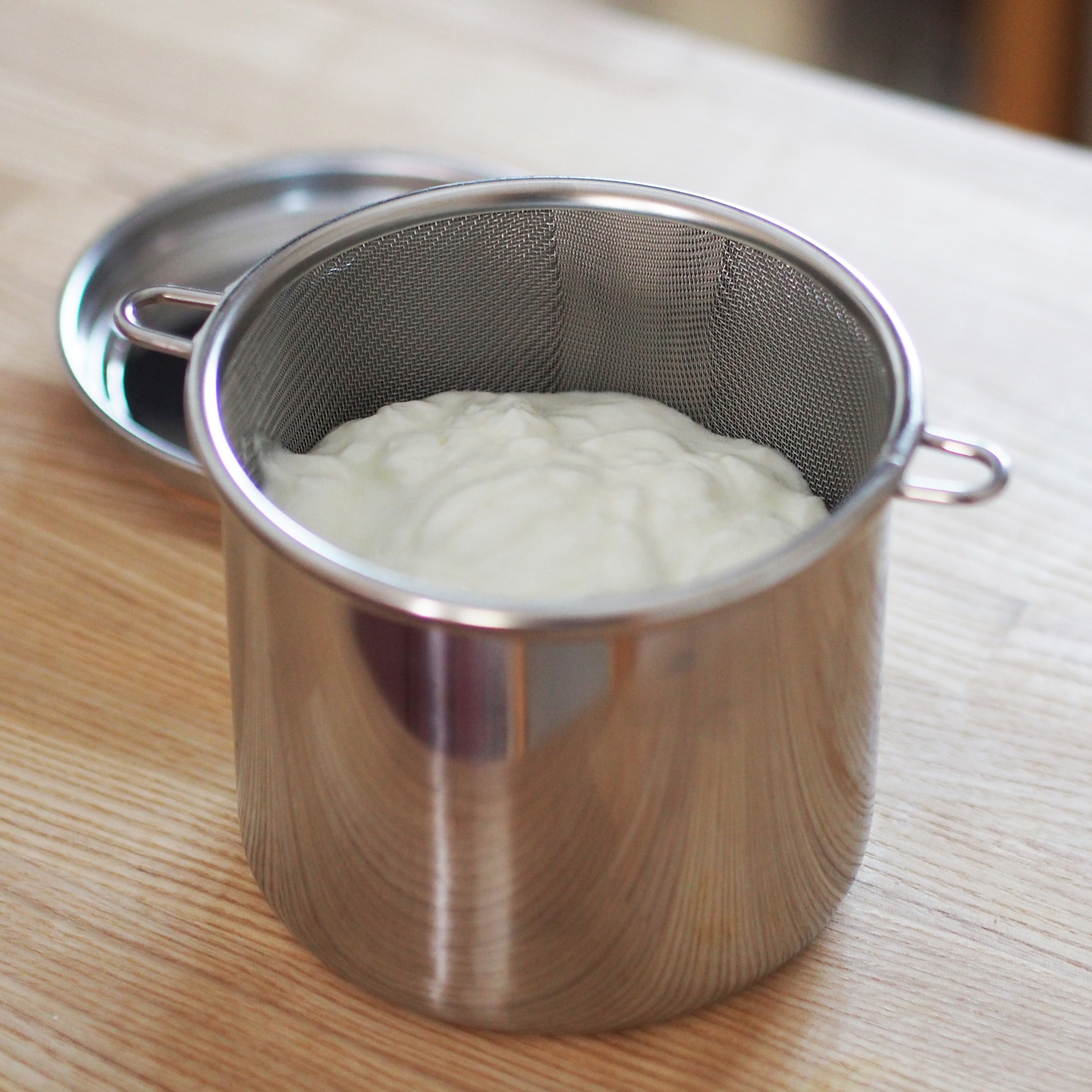 🔥🔥【日本製《THREE SNOW》燕三條不鏽鋼水濾乳酪製作罐】3件套