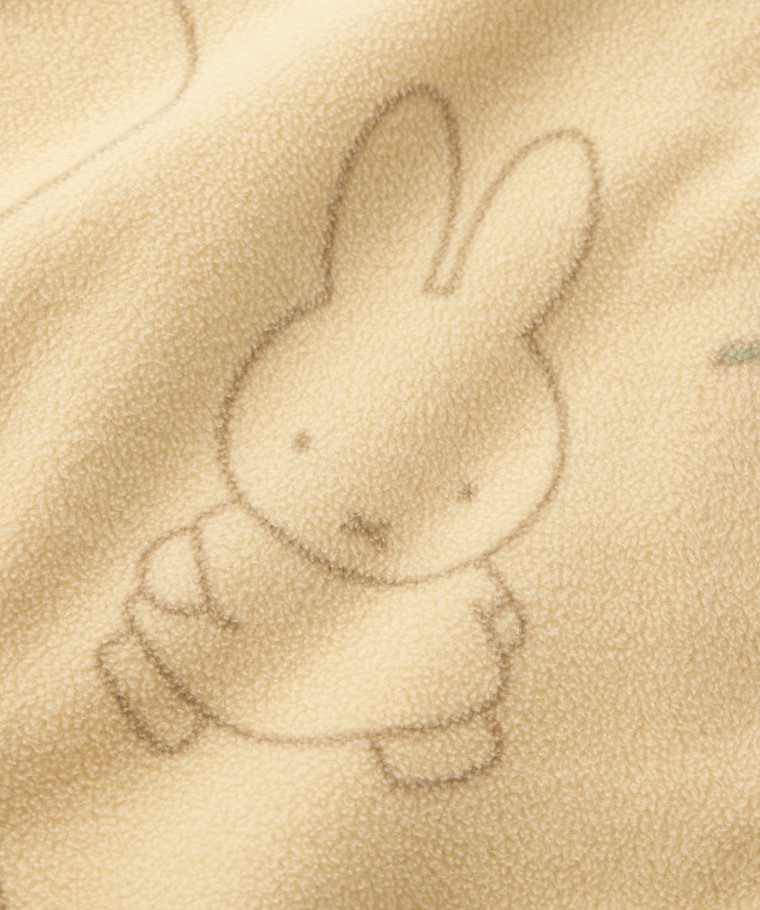 💚代購 台灣直送💚正版授權Miffy系列四色人物滿印Fleece連身防踢背心