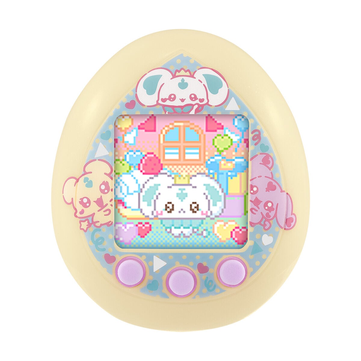 (行版) (魂限) Bandai 光之美少女 他媽哥池 (柔粉色 / 柔黃色) Tamagotchi PetitCuretchi Cure♡ (Pastel pink / Pastel yellow) 