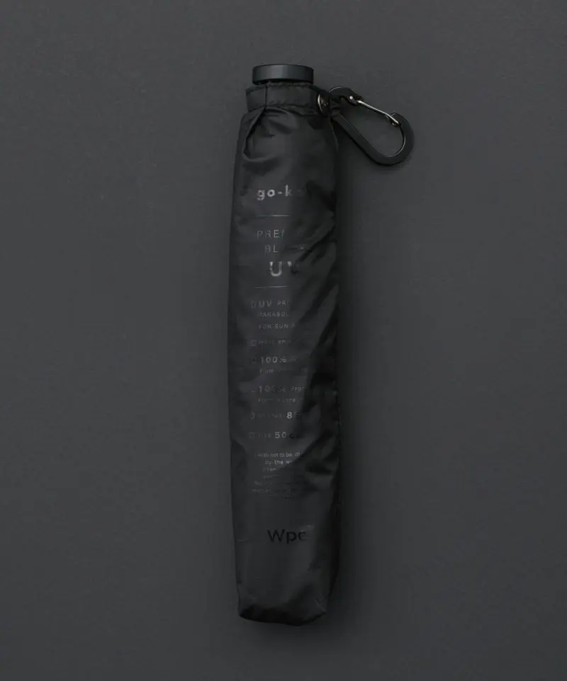 現貨🌸日本直送 |Wpc. - go-koh超輕量92g縮骨遮雨傘/100%完全遮光摺疊傘/晴雨兼用雨具[50cm]UPF50+