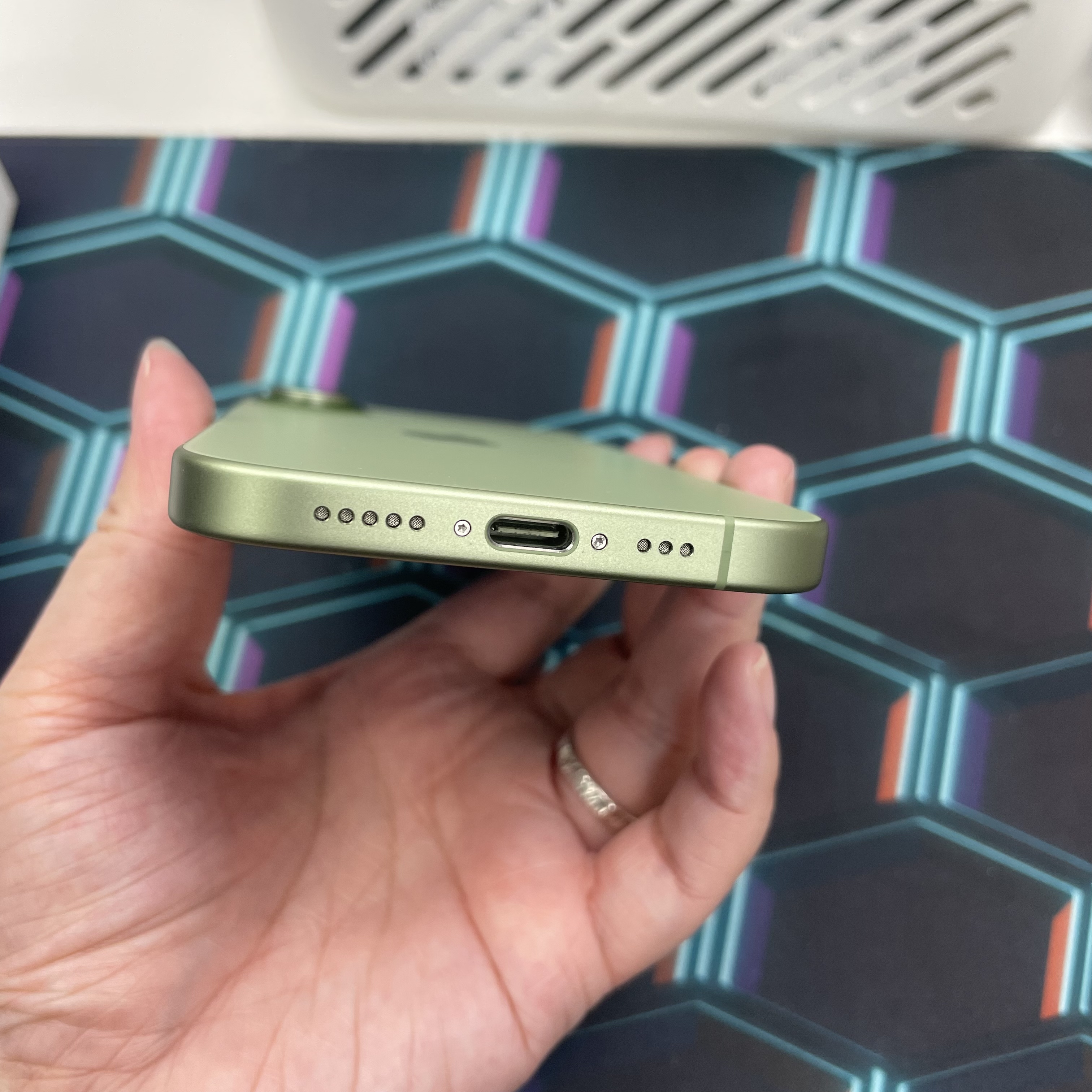 *6259 17 完美機 256GB 電100 綠色 green