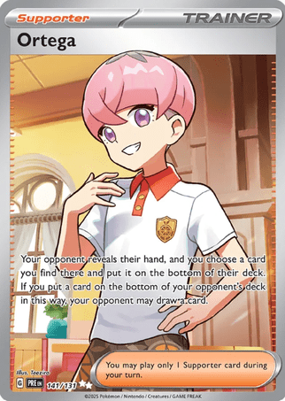 Pokemon TCG  Scarlet & Violet—Prismatic Evolutions - Ortega-141/131