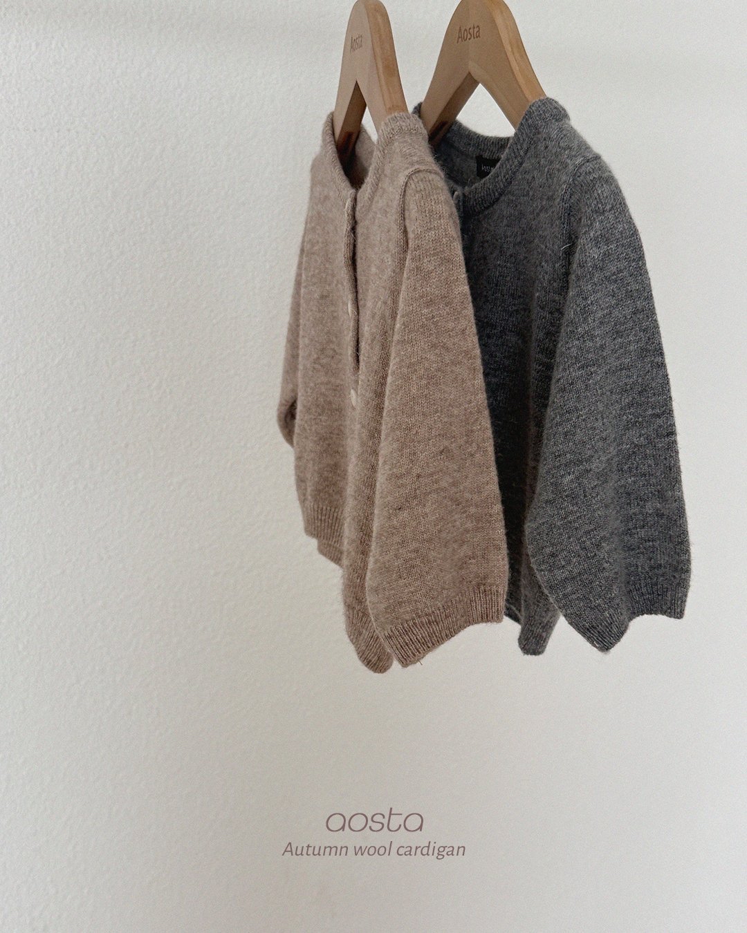 Aosta | [Knit Cashmere Cardigan]